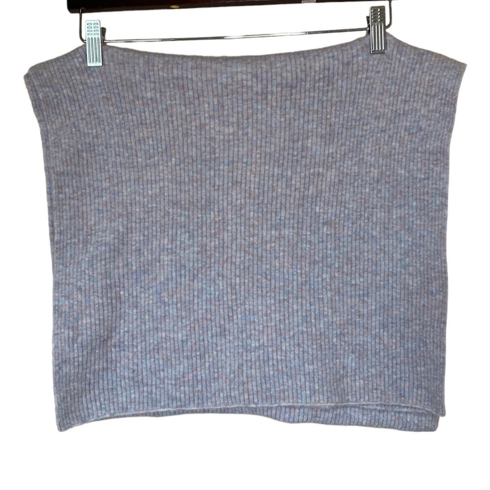 J.Crew Ribbed Scarf In Supersoft Yarn Speckled Pastel